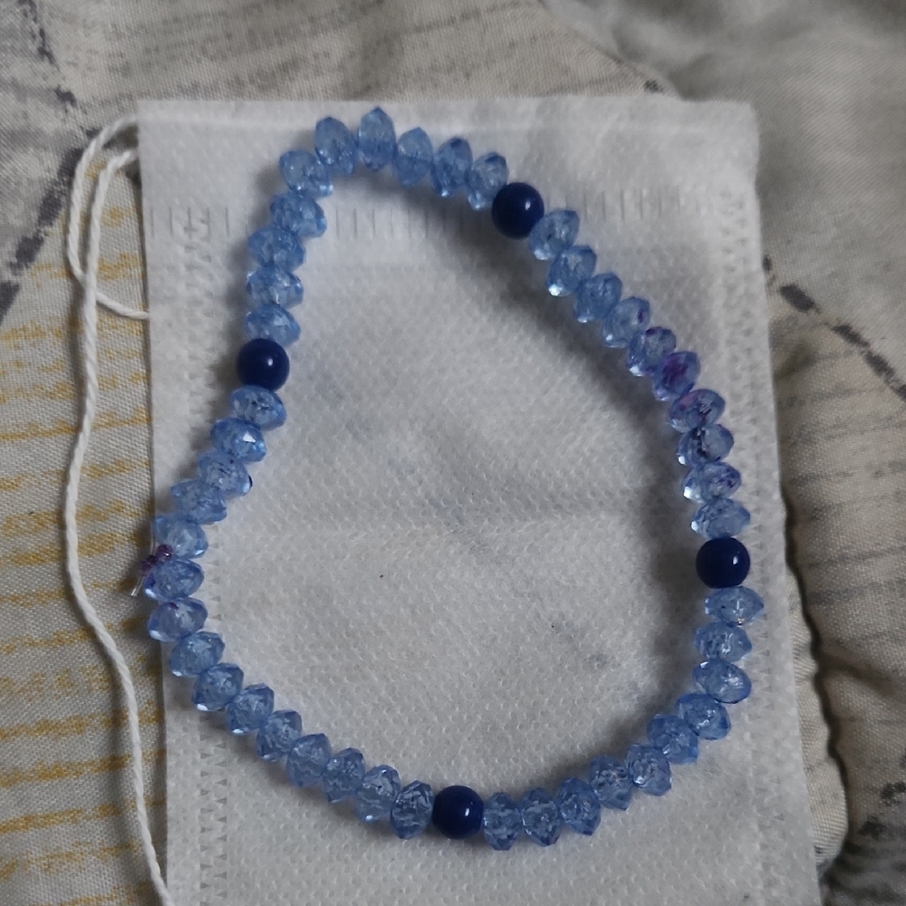 Ocean Fashion Blue Crystal Bracelet